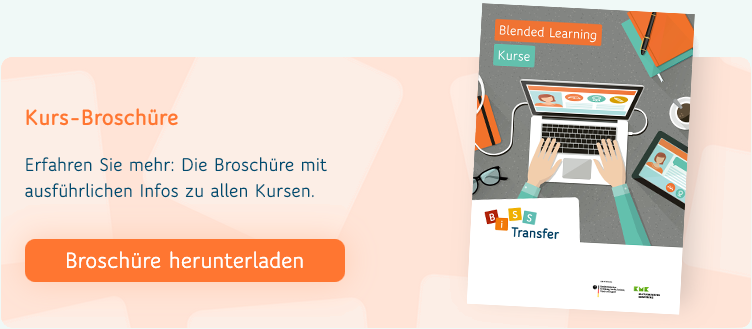 Blended-Learning Kursbroschüre